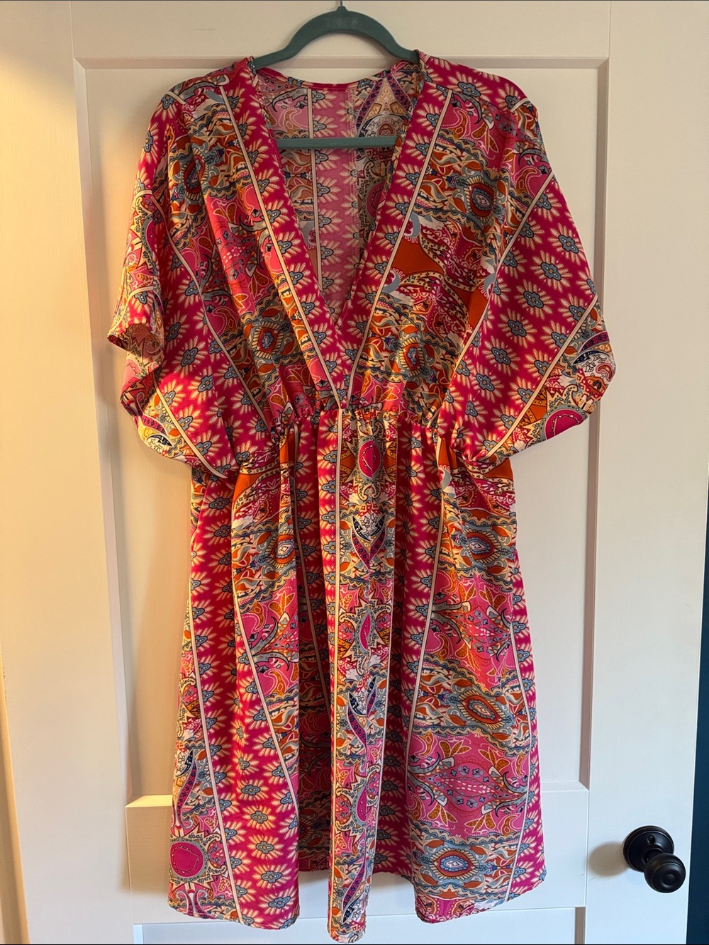 Summer Pink Tunic Dress